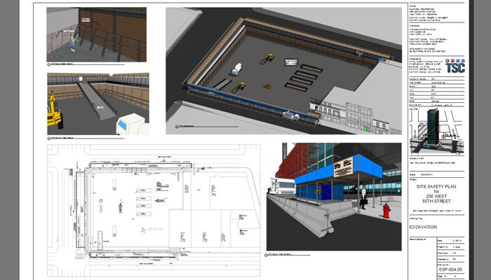 Plans and Logistics Site Safety Plan Illustration